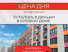 Осталось две. Цена дня — ниже рынка.